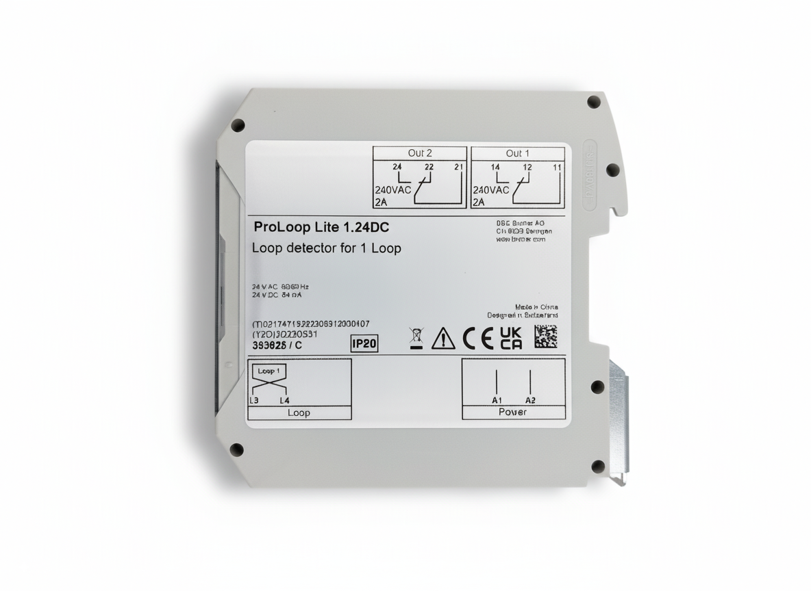 PROLOOPLITE124 /AMPLIFICATEUR BIRCHER POUR 1 BOUCLE 24 V DC